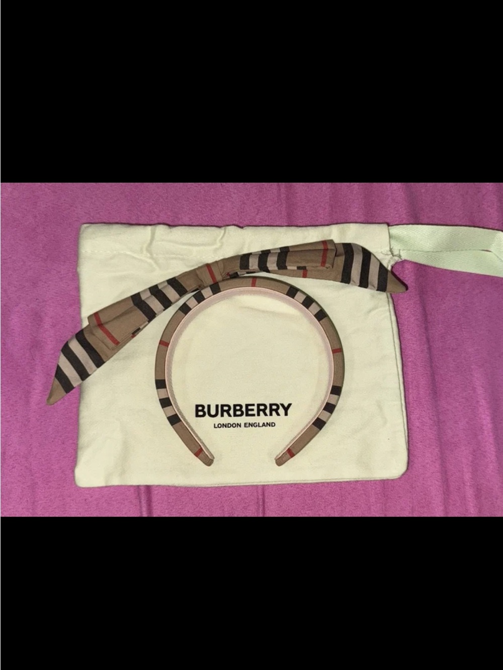 Toddler Girls Burberry Headband
